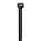 Panduit Cable Tie, 6 in L, 1.88 in Max Bundle Dia., Black, Nylon 6/6, 18 lb Strength, 1000 PK PLT1.5M-M00 - alternate 2